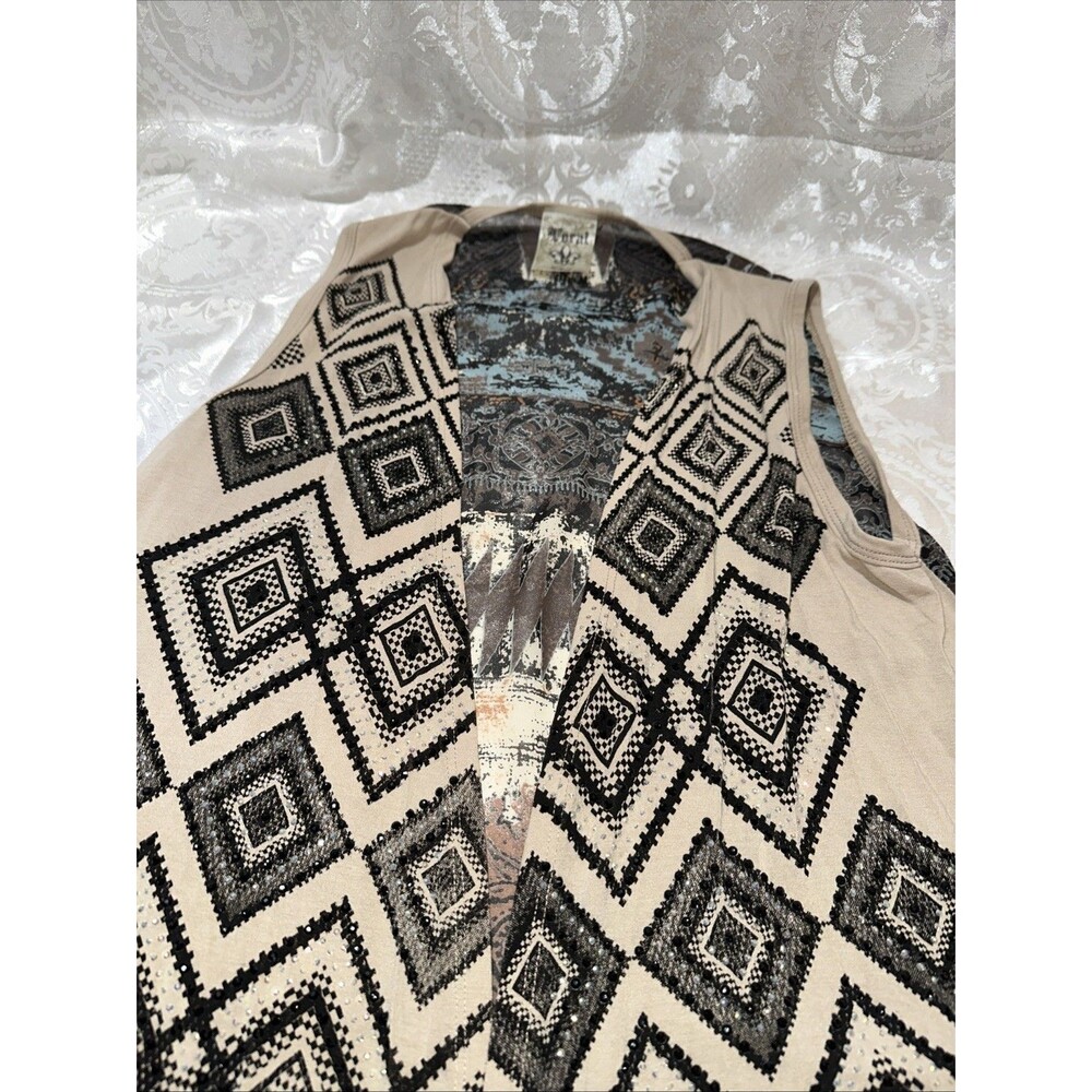 Vocal Cardigan! Beautiful Southwestern Design  - Sz SM